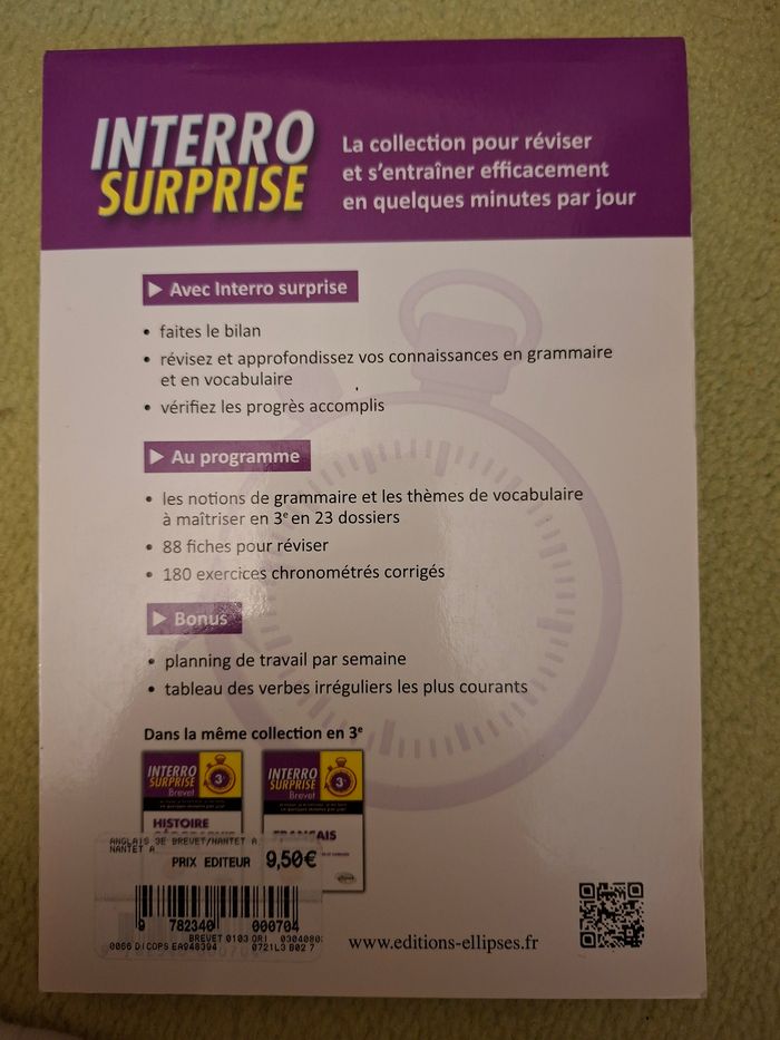 Interro surprise Anglais - photo numéro 2