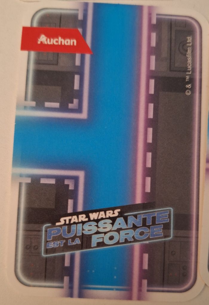 Lot de 6 cartes Star Wars Auchan - photo numéro 3
