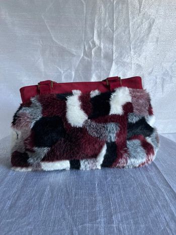Sac fausse fourrure - Comme neuf