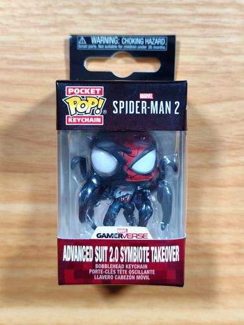 Pocket Pop! Keychain - Advanced Suit 2.0 Symbiote Takeover
