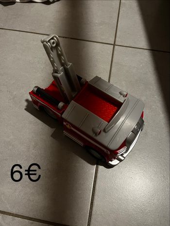 Camion pompier Marcus