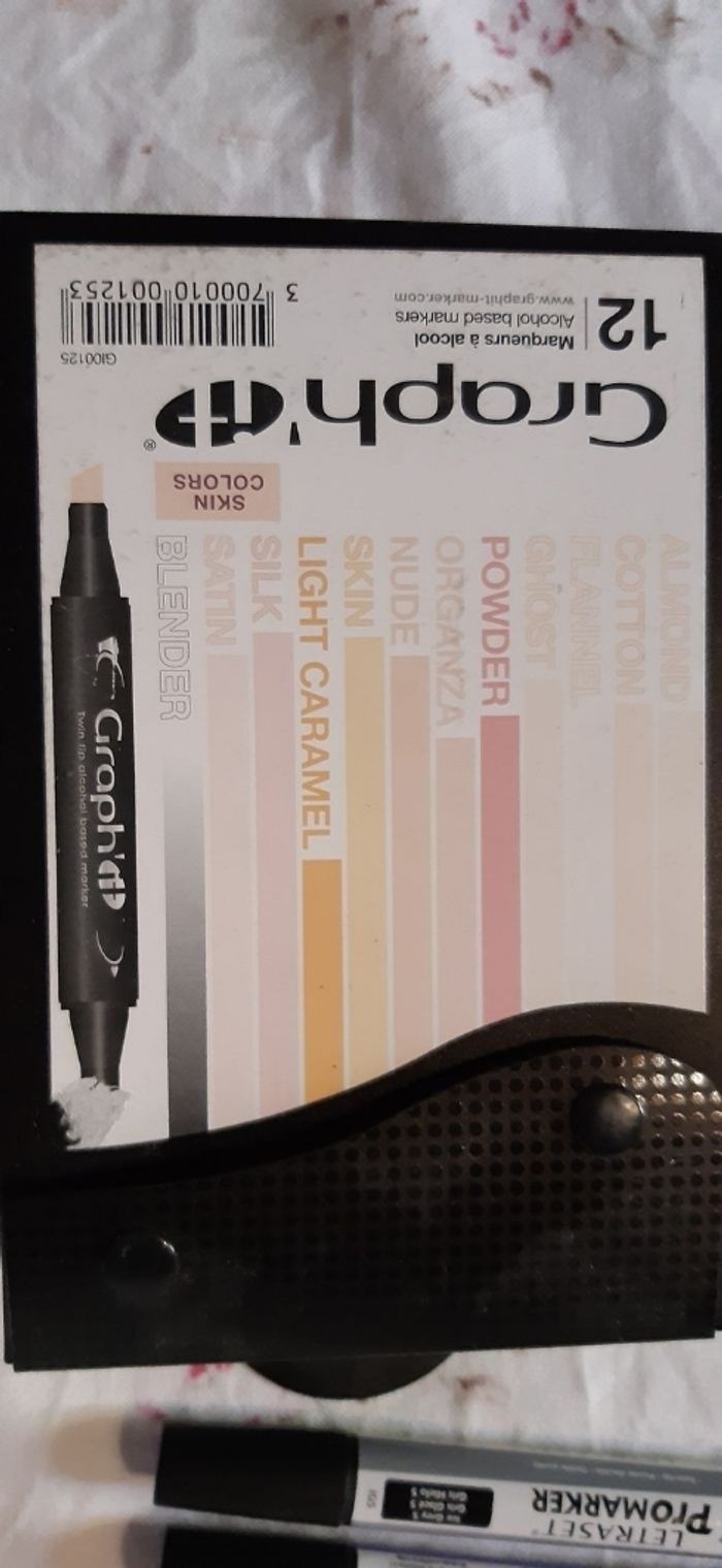 Feutres graphite et pro marker - photo numéro 2