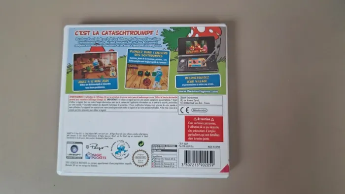 Jeu "les schtroumpfs", 3DS - photo numéro 2