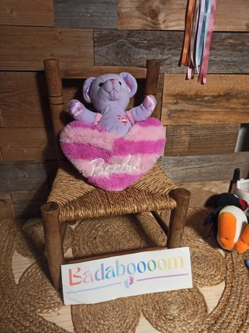 Peluche ours mattel 2001 barbie