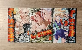 Lot de mangas "One Piece" tomes 1,2 et 3
