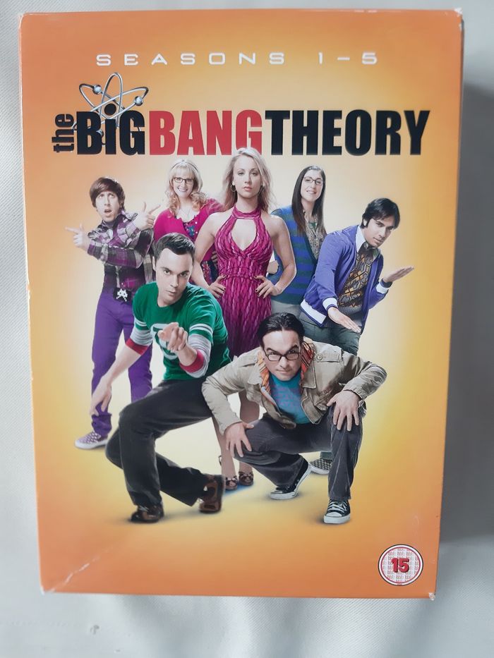 Coffret DVD The big bang theory - saisons 1 à 5 - en anglais
