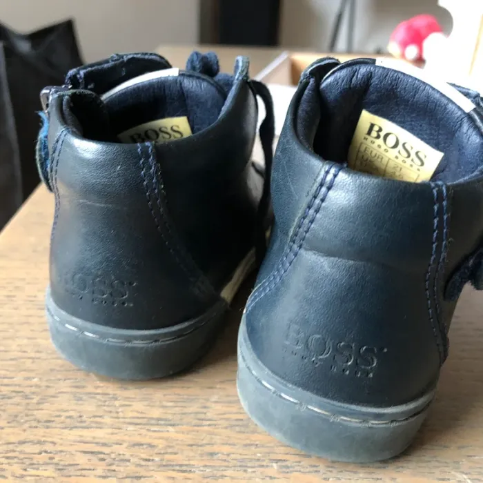 Sneackers cuir bébé Hugo Boss T21 - photo numéro 7