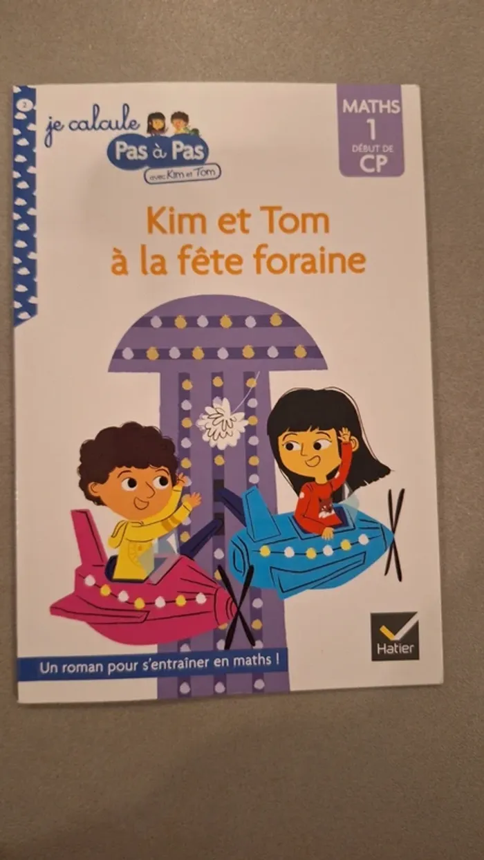 Kim et Tom a la fête foraine cp