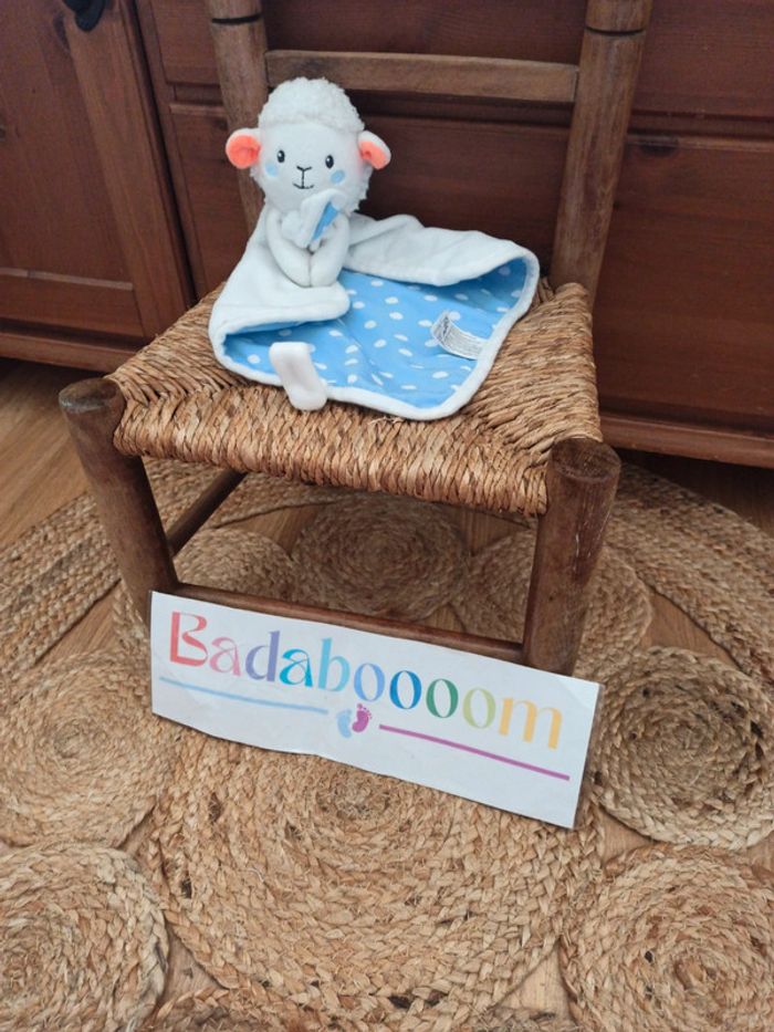Doudou mouton Auchan baby tbe