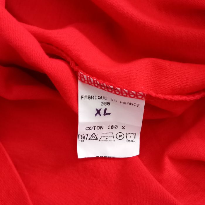 T-shirt rouge imprimé vintage taille XL - photo numéro 5