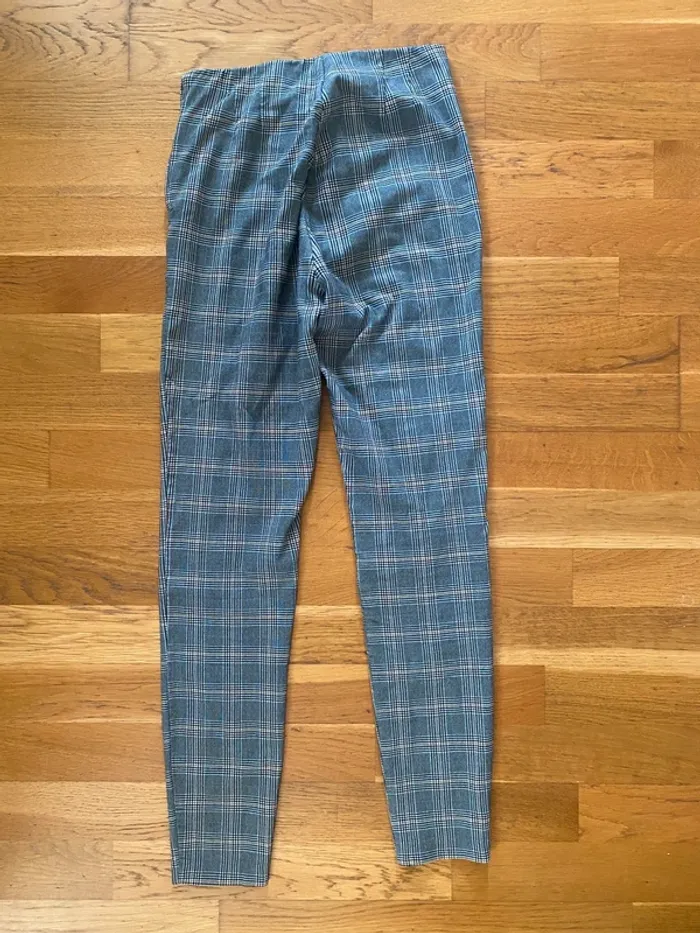 Pantalon legging zara prince de galles - photo numéro 2