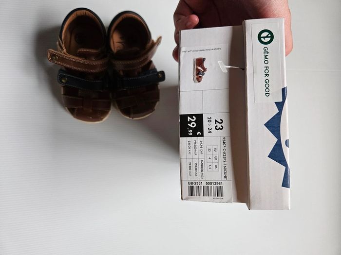 Chaussures ouvertes taille 23 - photo numéro 7