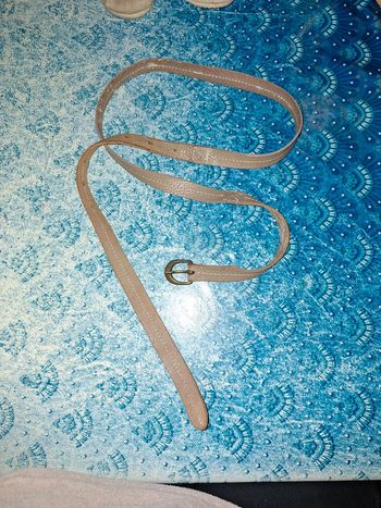 Ceinture cuir 44 120 cm