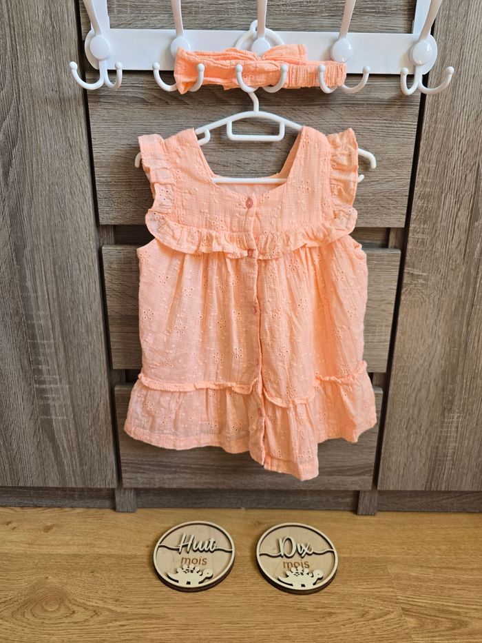 Vêtement Bébé Fille - Robe - Vertbaudet - 18 mois 80 cm - photo numéro 6