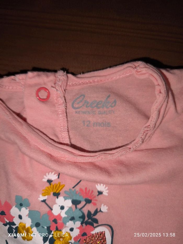 Ensemble jogging et tee shirt ML 12 mois - photo numéro 7