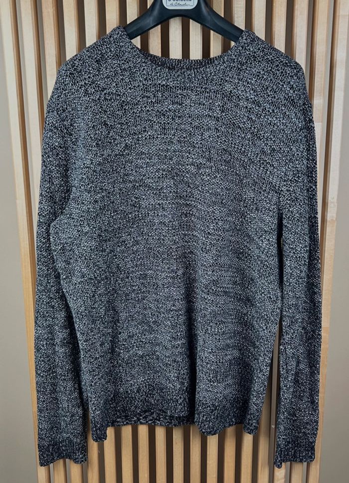 pull ras de cou kiabi taille xxl couleur gris foncé