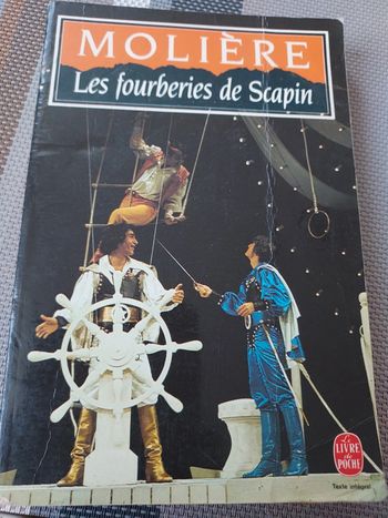 Livre de poche Les fourberies de scapin