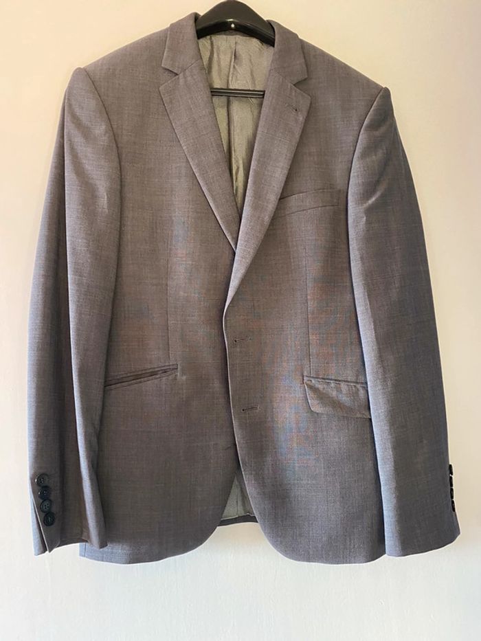 Veste de costume grise Digel - photo numéro 2