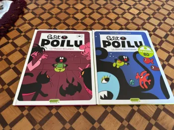 Lot de 2 BD Petit Poilu