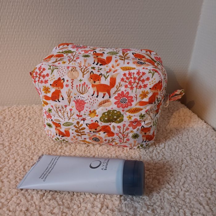 Trousse toilette enfants thème renard 🦊
