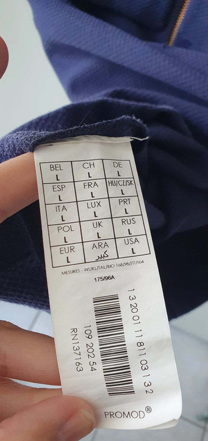 Robe droite bleu marine - Promod - Taille L : 40 - 42 - photo numéro 6