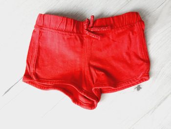 Vêtement bébé fille short rouge Vert Baudet 2 ans 24 mois