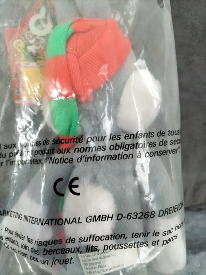 Peluche Bugs Bunny vintage 1993 - photo numéro 7