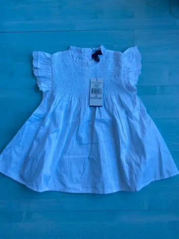Top blanc fille Ralph Lauren 6X 124/128cm
