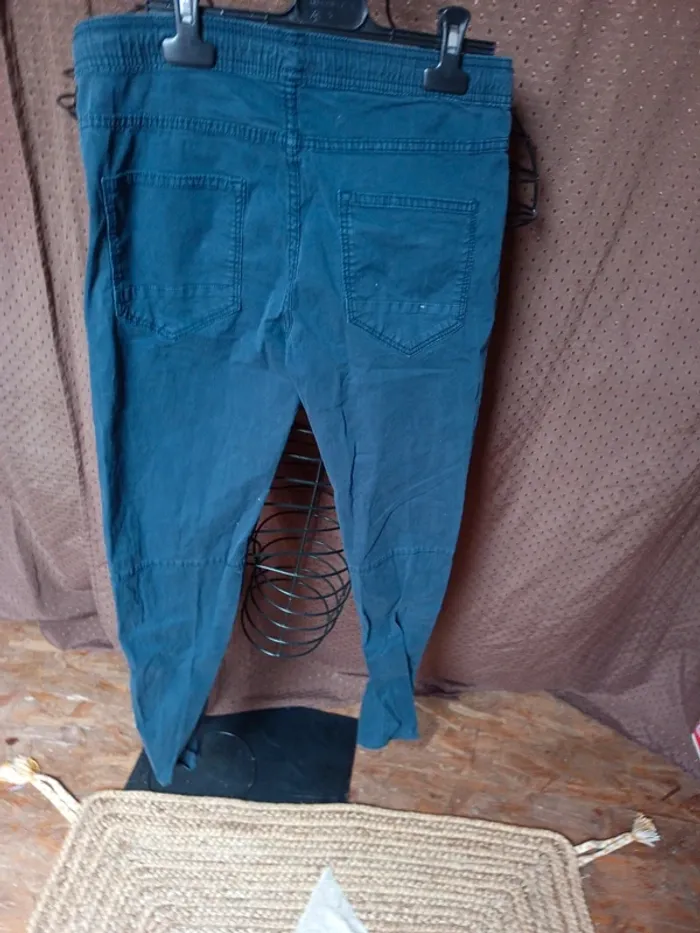 Pantalon bleu taille 14ans - photo numéro 5