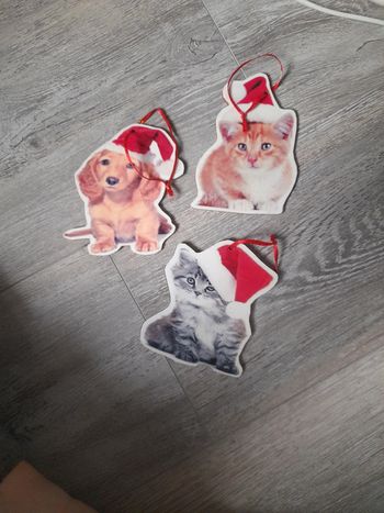 Suspension Noël chien