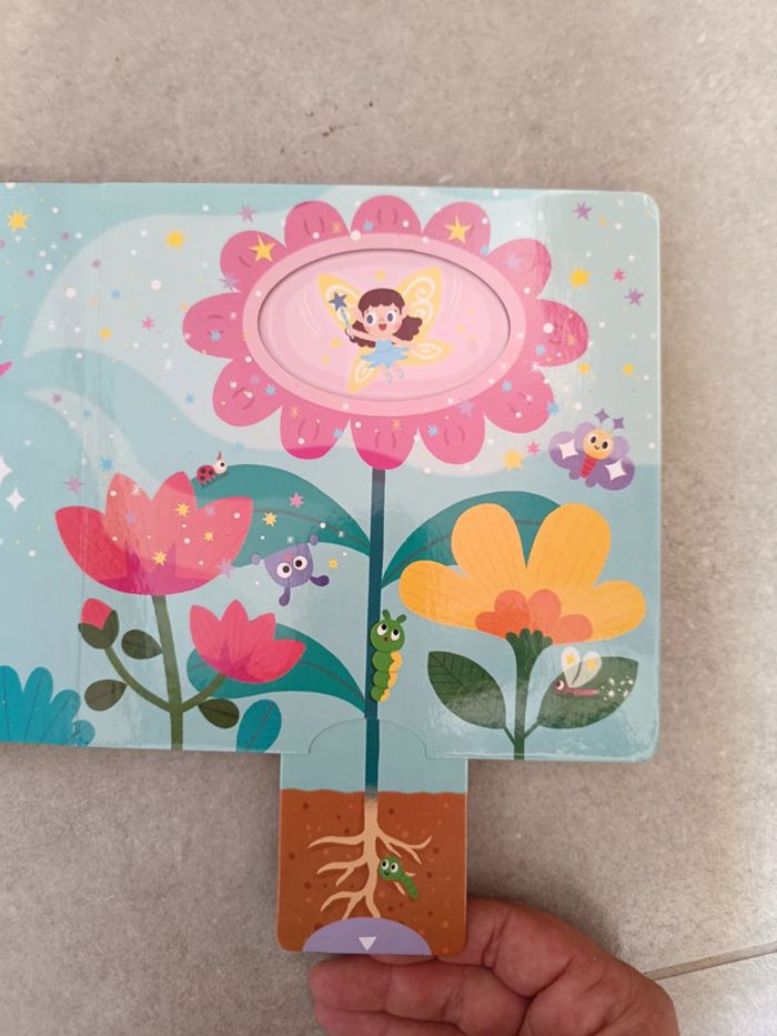 Livre cartonné avec tirettes mon histoire de licorne - photo numéro 4