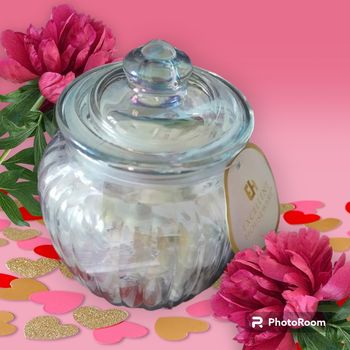 Jolie bonbonnière nacré avec 20 fondants