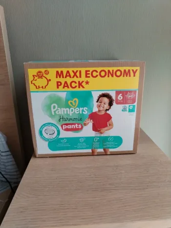 Couche pampers harmonie pants