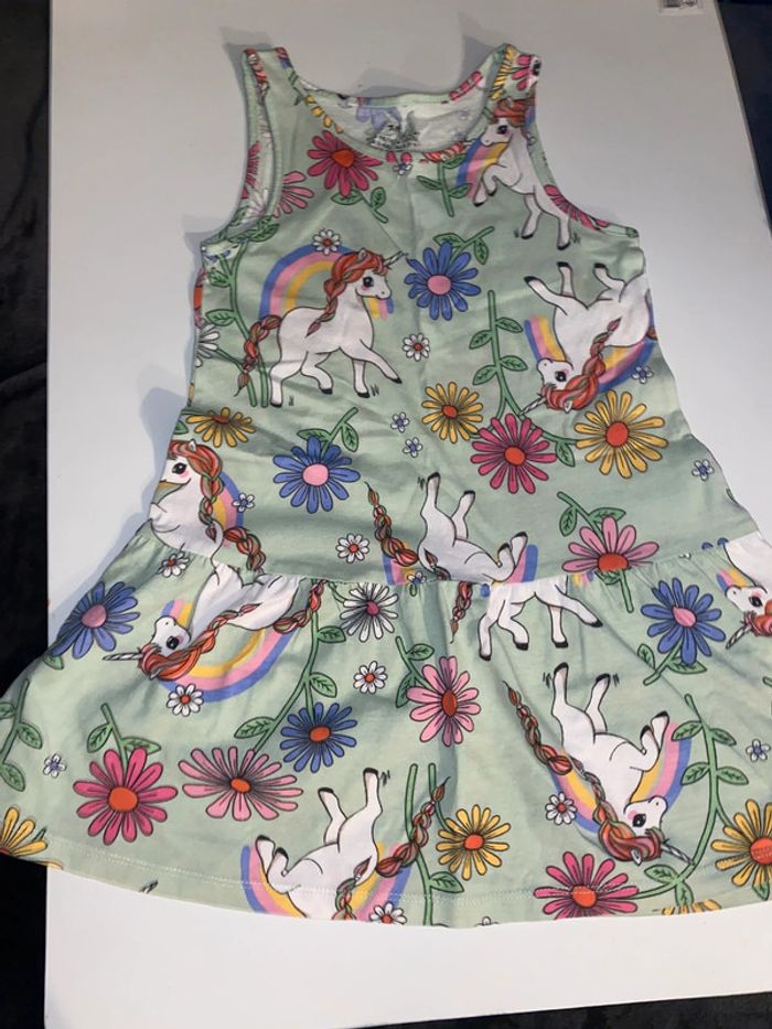 Lot de trois robes colorées, enfants, fille H&M, taille trois ans - photo numéro 8