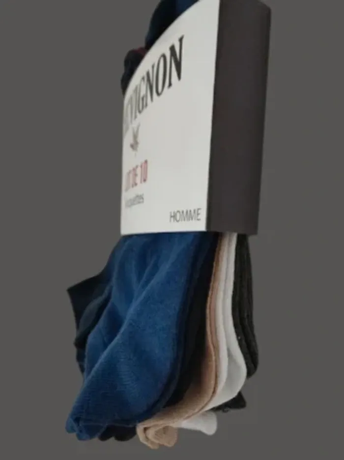 Lot de 10 paires de chaussettes invisibles Chevignon - photo numéro 3