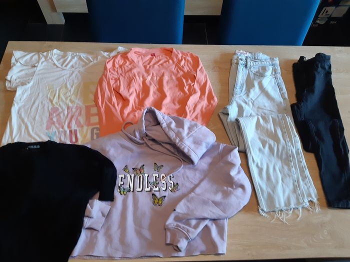 Lot vêtements fille XS (18 pièces) - photo numéro 3
