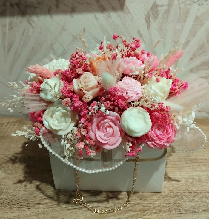 Bouquet en cire parfumée - photo numéro 10