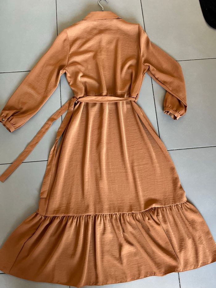 Robe Caramel Vintage Taille 42 / XL - photo numéro 2