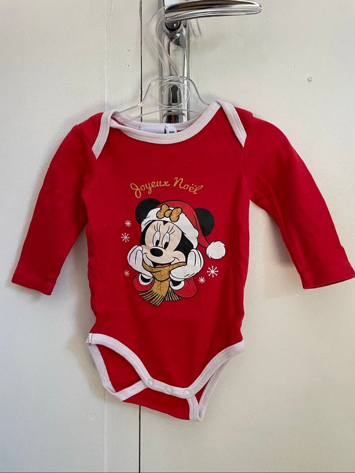Body de Noël bébé Mickey - photo numéro 3