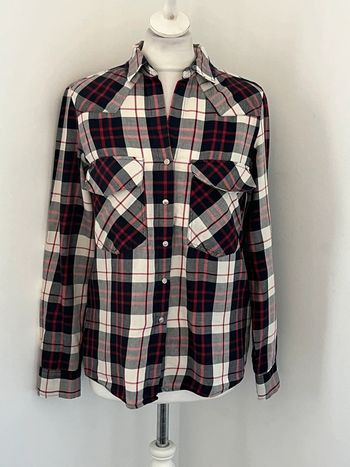 Chemise à carreaux Zara S
