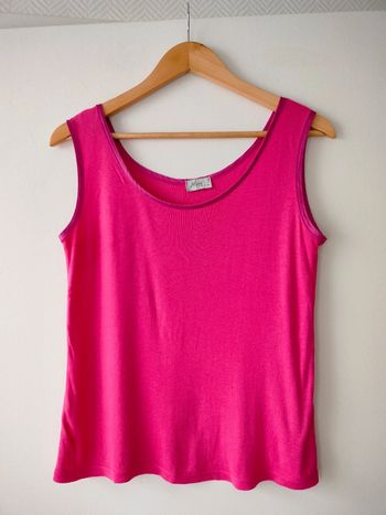 Débardeur rose Vintage Miss Paris