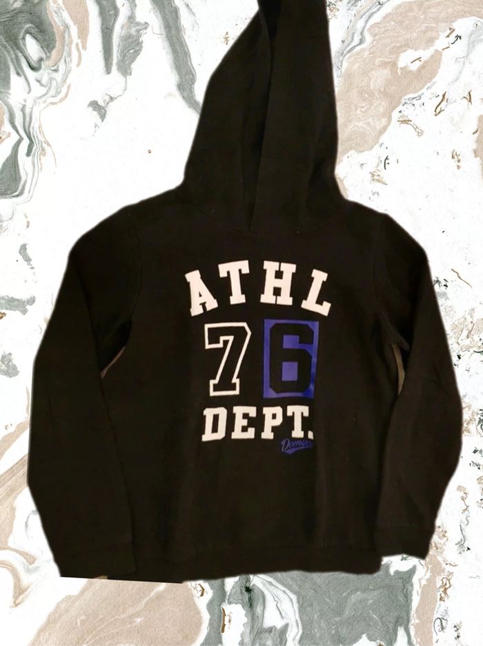 Pull garçon épais à capuche 10 ans - photo numéro 2