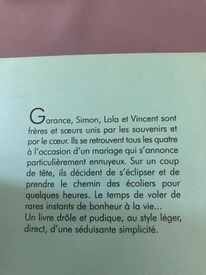 Livre l’échappée belle - photo numéro 3
