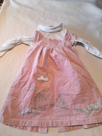 Superbe robe velours