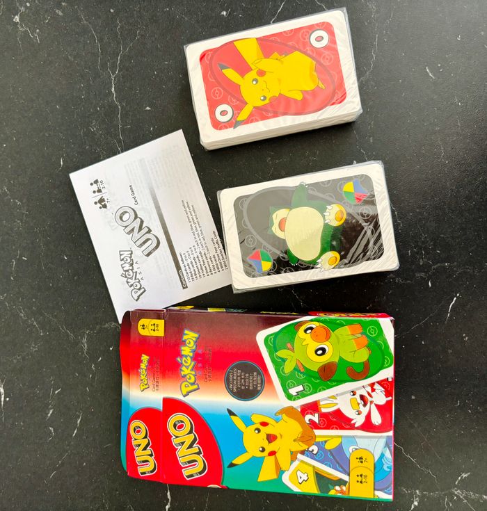 UNO édition Pokémon Jeu de Cartes, famille, divertissement - photo numéro 2