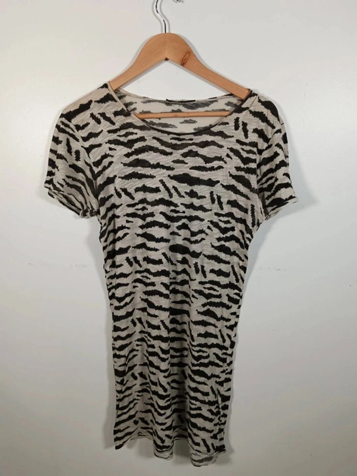C5 robe imprimé Maje S/M