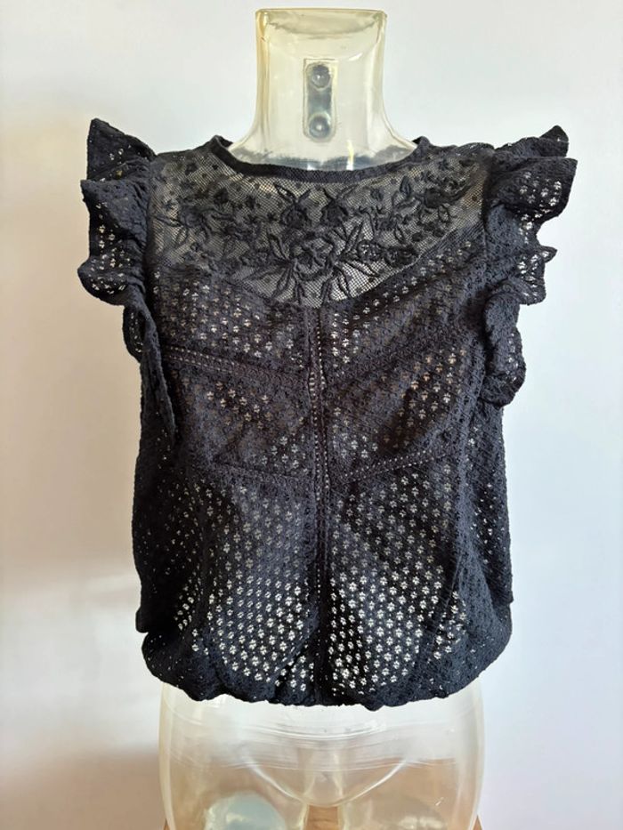 Haut blouse noir bonobo - photo numéro 6