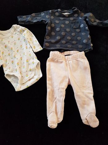 Ensemble tenue fille 3 mois