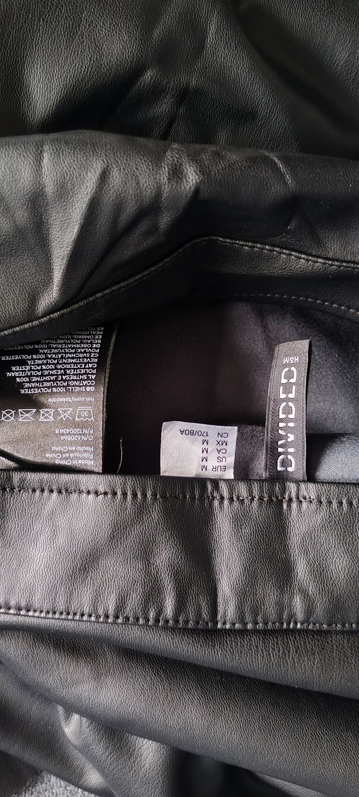 Jupe simili cuir - photo numéro 3