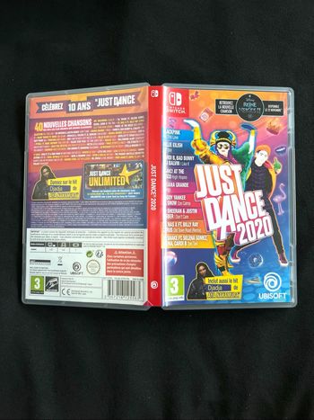 Jeu just dance 2020 switch